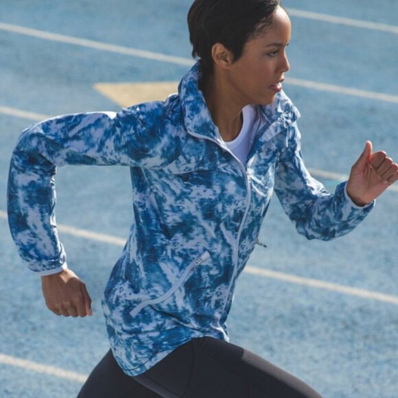 Lululemon Miss Misty Pack Jacket SeaSide Silver Fox Alberta Lake Full Zip Size 2 - Picture 1 of 13